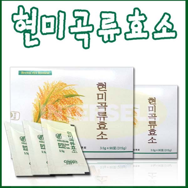 컴앤씨 현미곡류효소 90포 1개월분 환자영양식 율무 식이섬유 곡물효소 발효효소 : healthy - fam