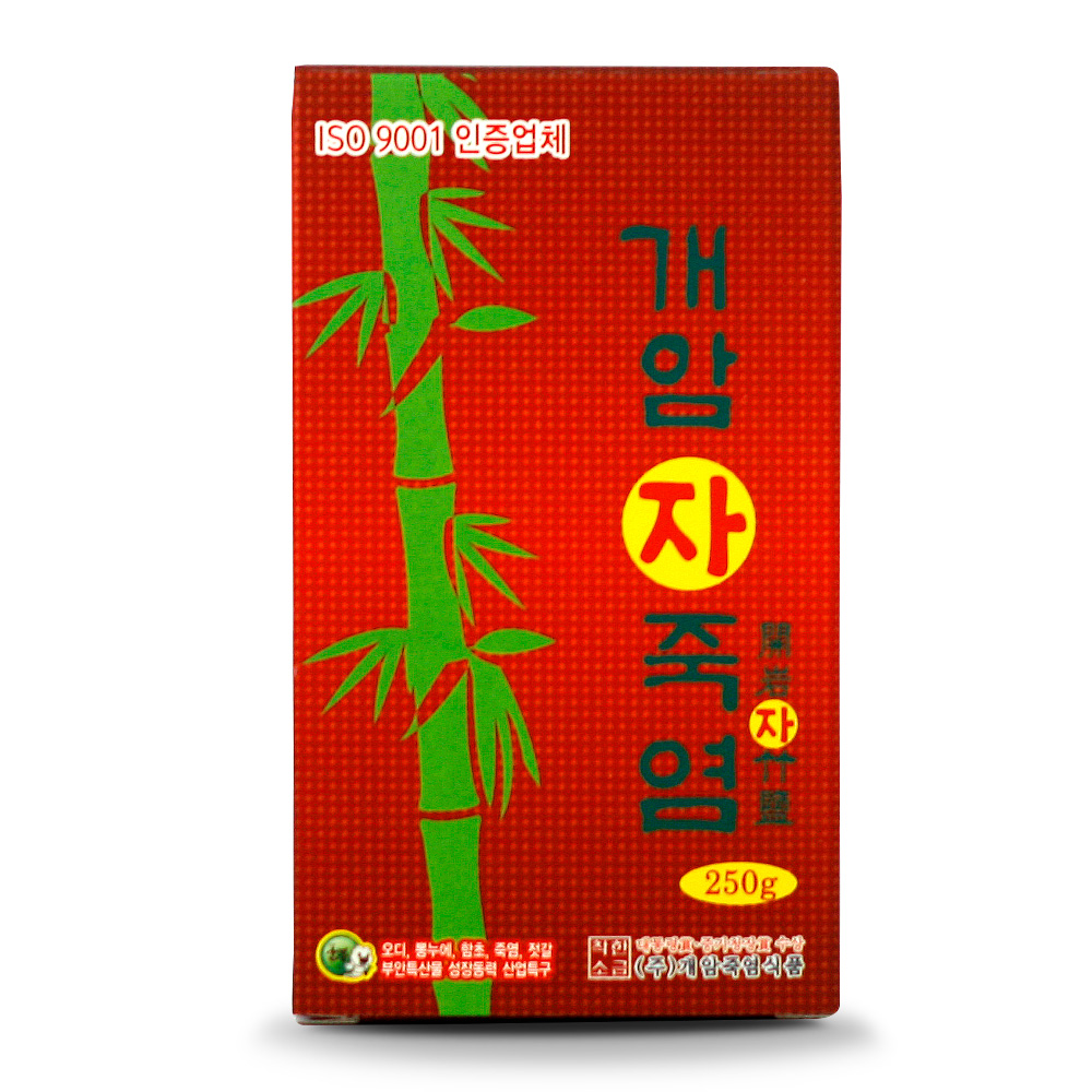 자죽염 알갱이 250g : 개암죽염 명인