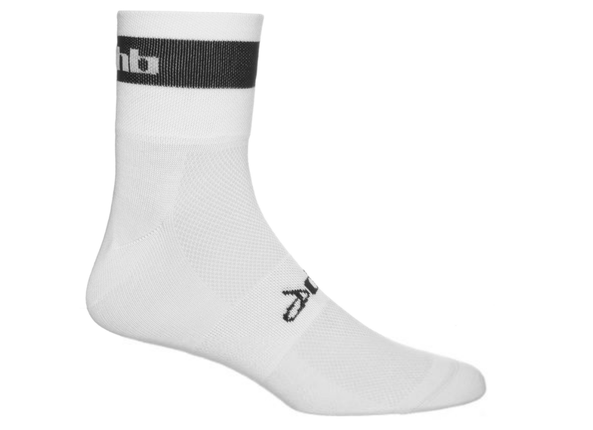 디에이치비 삭스 자전거 양말 (화이트, Small~ Medium사이즈) DHB SOCKS White : 리틀램싸이클링