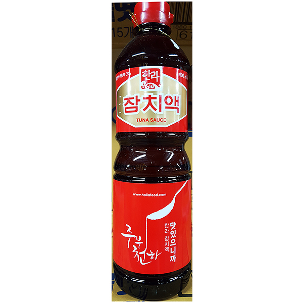 참치액소스(한라 0.9L)X20/참참치액/참치액/식당용/참치액요리/tmvm : 벼리푸드