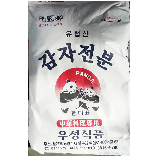 감자전분(우성 20K)/포대/분말/업소용/감자전분20kg/alrtm : 벼리푸드