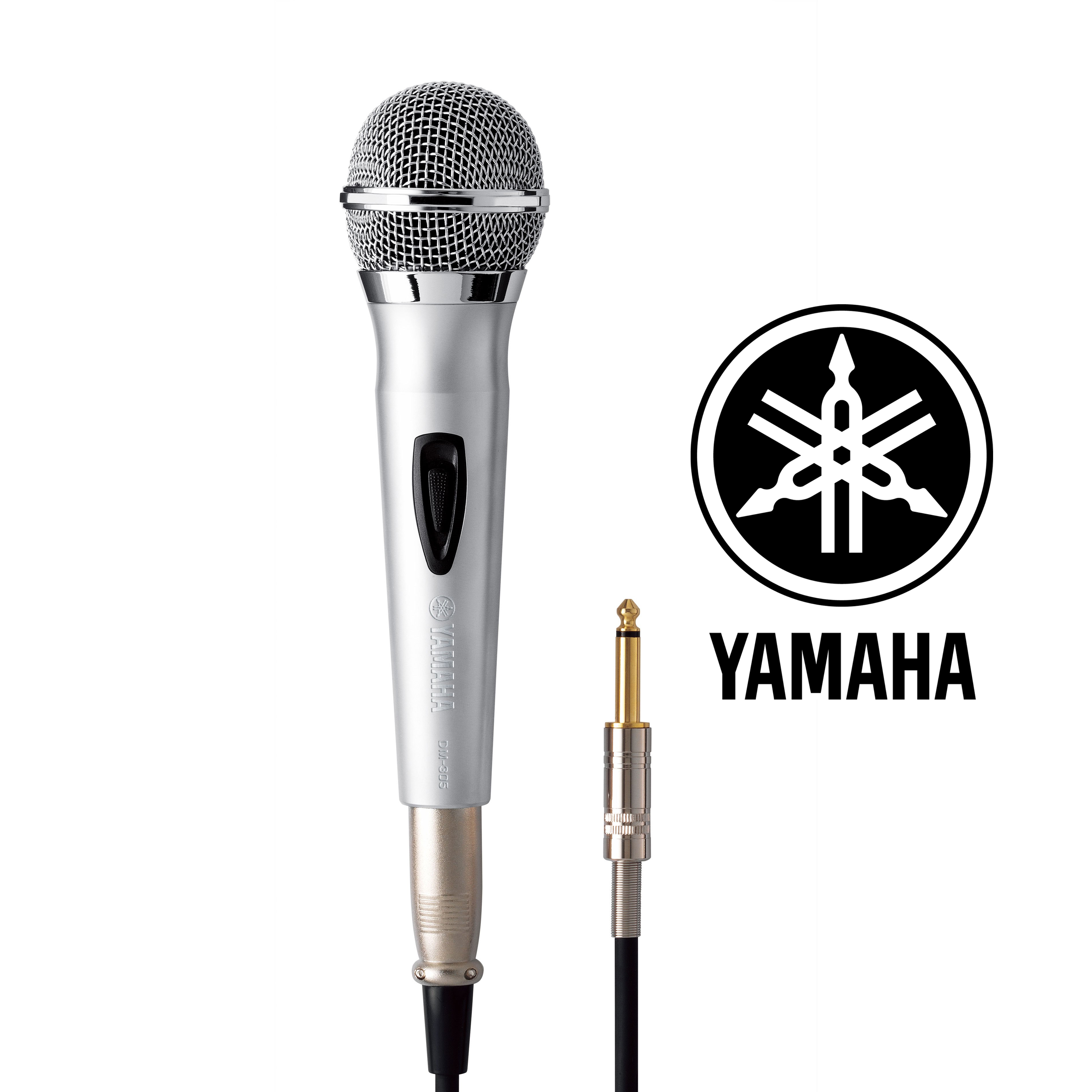 YAMAHA DM 305 야마하 초지향성 다이나믹 마이크 보컬용 홈레코딩 노래방 라이브방송 : 오디오베스트바이
