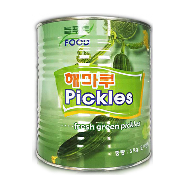 늘푸른 오이피클 슬라이스3kg 1개 : 달인식자재마트