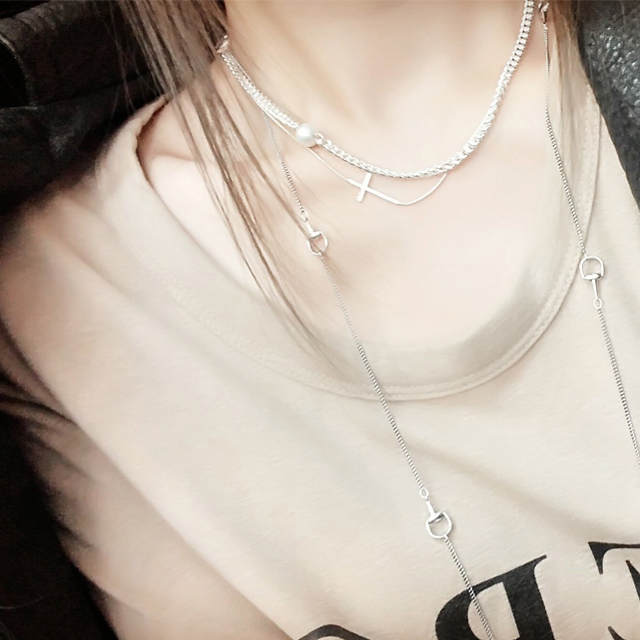 (실버925) 십자가목걸이 : 코코유