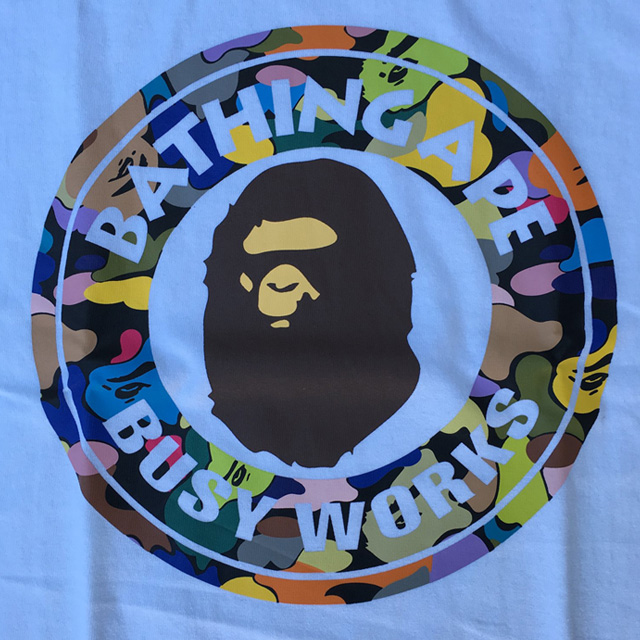 베이프 멀티 카모 비지 웍스 반팔 티셔츠 BAPE : 셀렉샵 리코