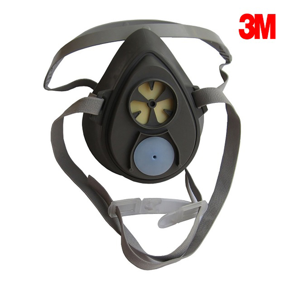 3M 단구형 방독마스크(1개) PN3200 방독면 호흡보호구 반면형면체 : 대성오토