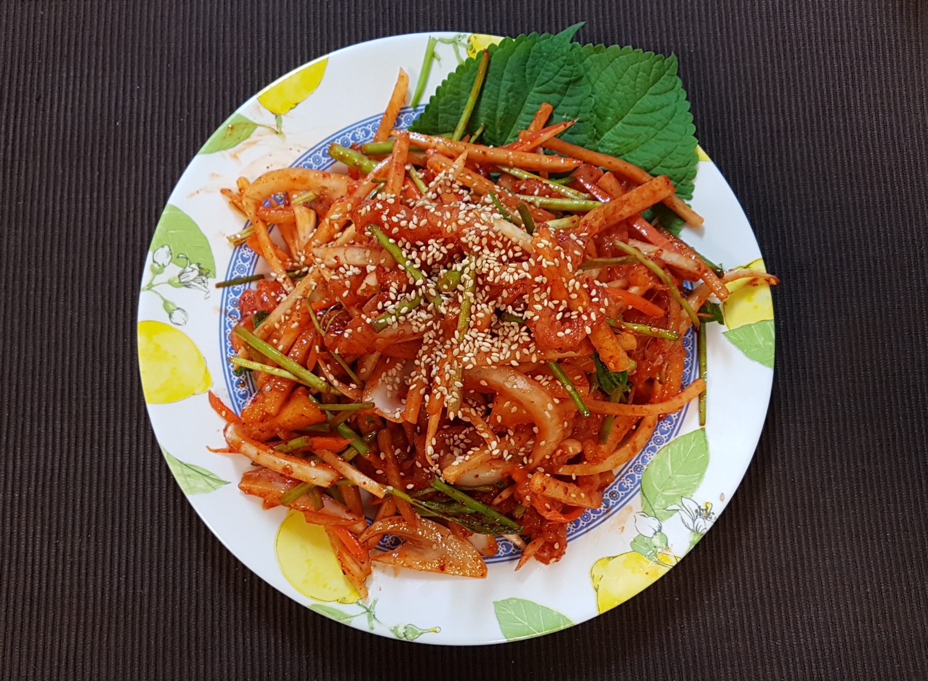 자연산 가오리회 무침(2인분) 아침 손질 저녁 도착 : 진해만어부