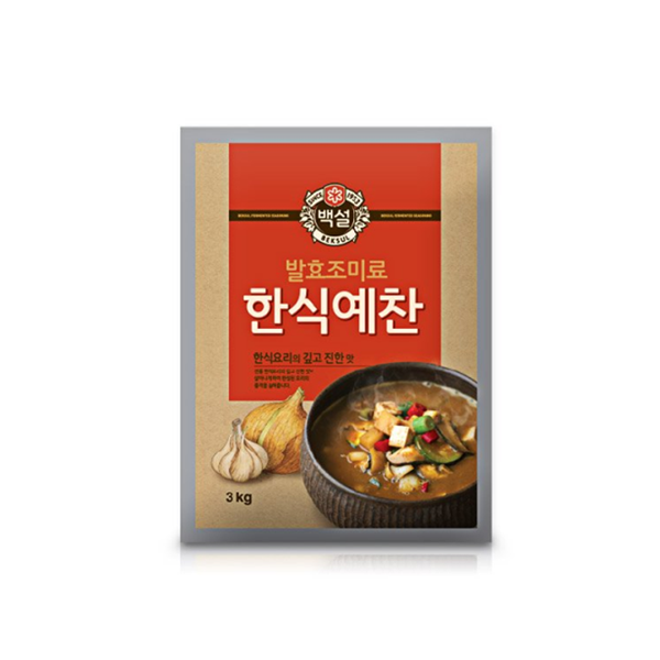 [미원] 백설 한식예찬 미원 3kg : 여유마켓