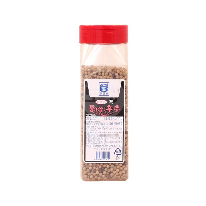 [후추] 맷돌 백(알)후추 400g : 여유마켓