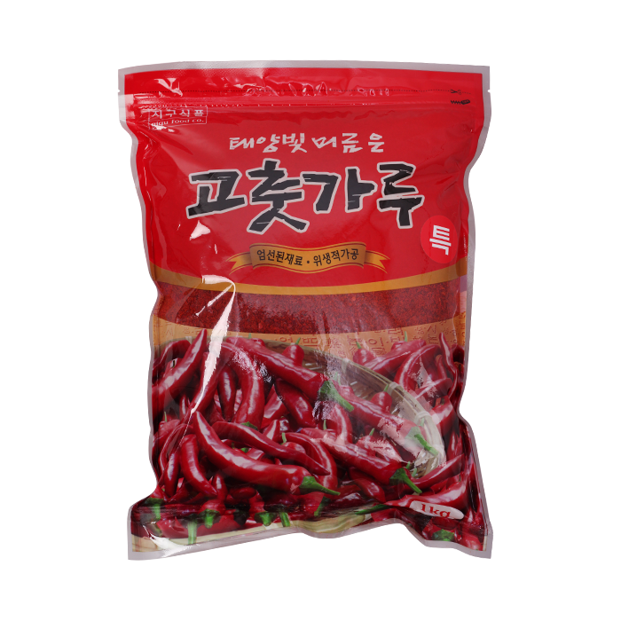 [고추가루] 지구식품 시골마을 고춧가루 (특,굵은입자) 1kg : 여유마켓