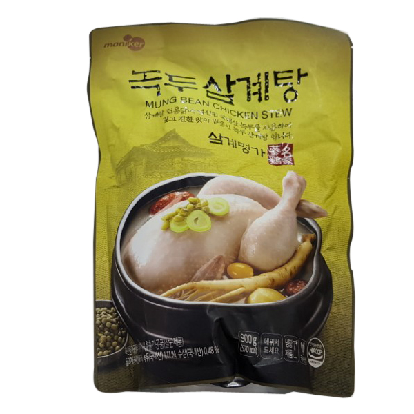 마니커 녹두삼계탕 900g 삼계탕 백숙 : 푸드다팜