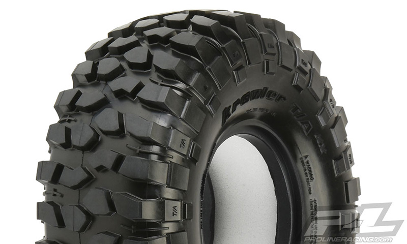 PRO1013614 BFGoodrich Krawler T/A KX 1.9인치 G8 락크라울링 타이어 (2개) 120mm x 45mm  : 노윙하비
