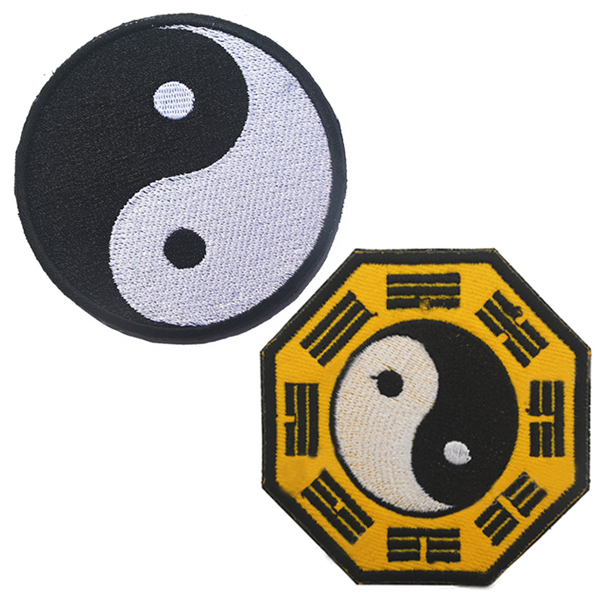 태극마크 패치 태극권 taichi patch Wappen 찍찍이 무예 도복 장식 벨크로 : ED상사