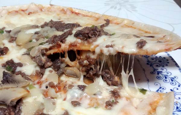 냉동 피자 불고기 고르곤졸라 콤비네이션 10인치 : 안주월드