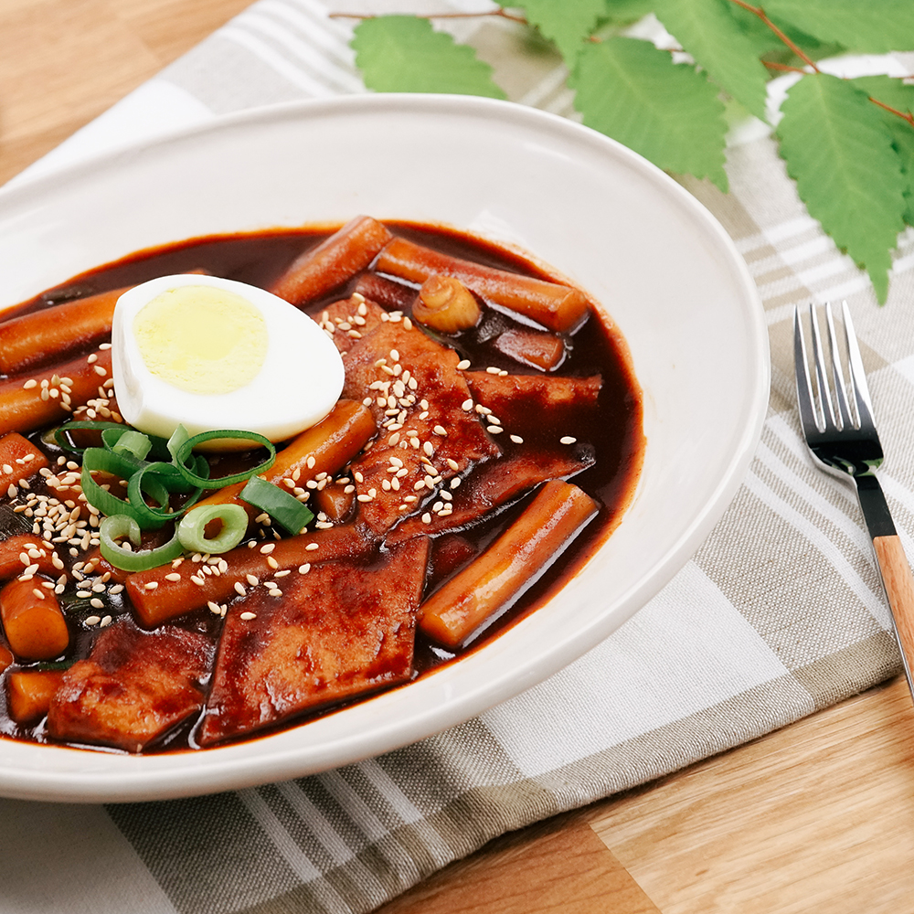 일편떡심 추억의 짜장떡볶이 아이들떡볶이 키즈떡볶이 1팩 : 먹부장