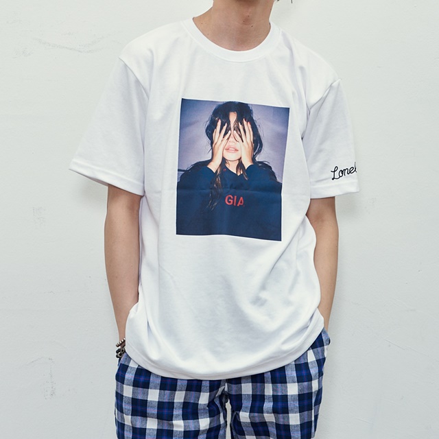 남녀공용 가이아 프린팅 오버핏 반팔 티셔츠 3Color : CHON.Ti