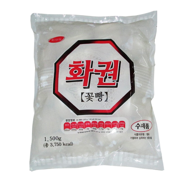대영식품 화권 꽃빵1.5kg 1개 : 달인식자재마트
