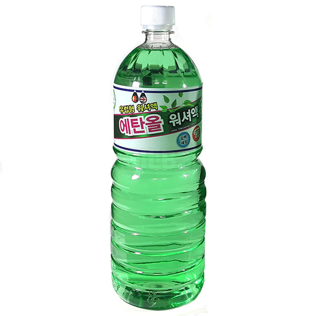 탑크린 에탄올 워셔액 1800ml 인체무해 향기솔솔 : 오일앤파츠