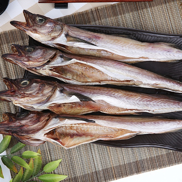 [잘 말린] 쫄깃한 반건조 코다리 45cm 말린명태 업소용 조림 찜용 개별포장 350g, 4개 : 파란별 반건조생선
