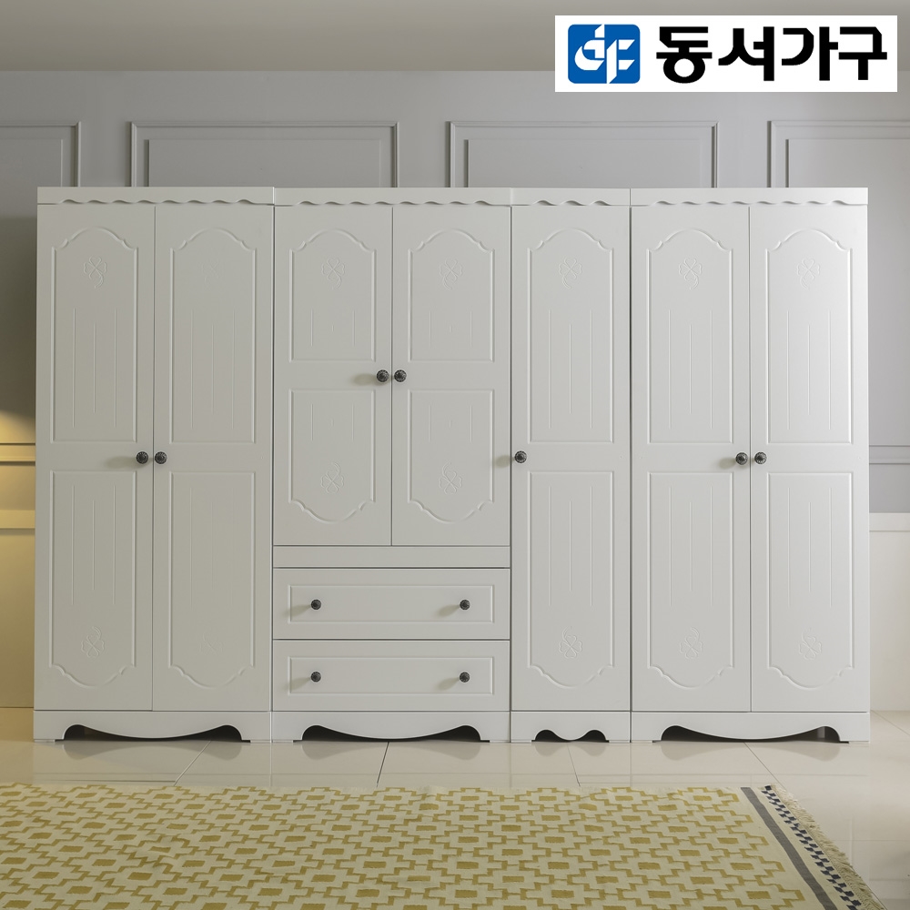 동서가구 솔즈 2800 옷장세트 도어반장형 DF910332 : 주식회사 동서가구