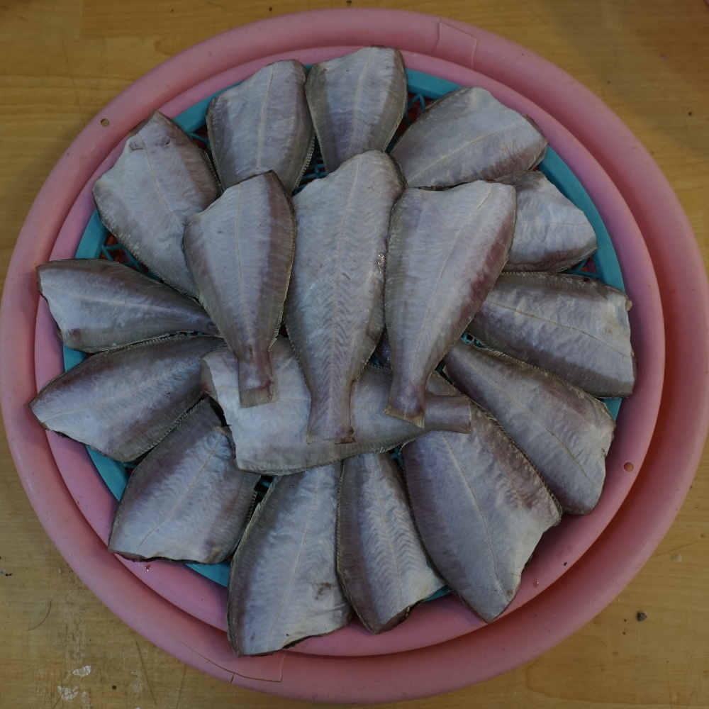 삼천포 용궁수산시장 반건조 국내산 가자미 : 자연한끼