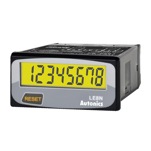 오토닉스 LE8N-BN LCD 타이머  8행 무전압 전지내장 48X24 : 동광계전