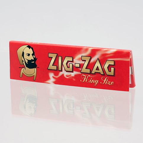 직잭 레드 킹사이즈 페이퍼(109mm) 32pc / Zig Zag Red King Size Paper : 파스타바코1호점