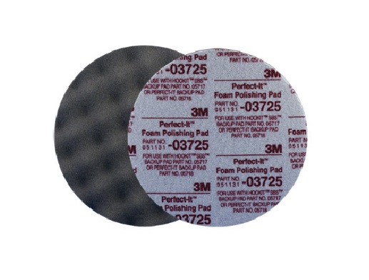3M 검정엠보싱패드 PN3725 8인치 2개입 : 글로스마켓--광택재료연구소