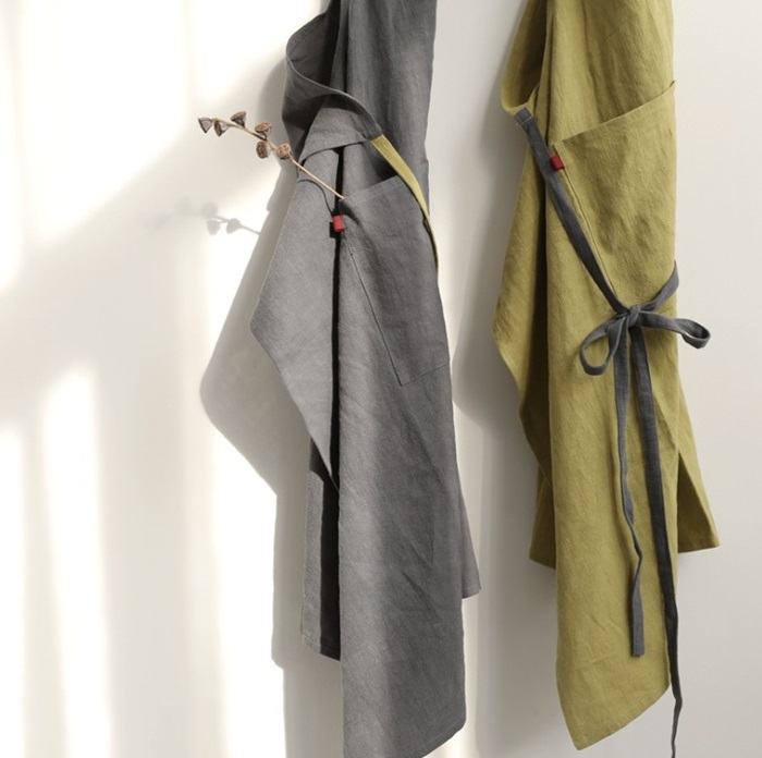 [HOT SALE] 감각적인 린넨 앞치마 4color : THE 살림