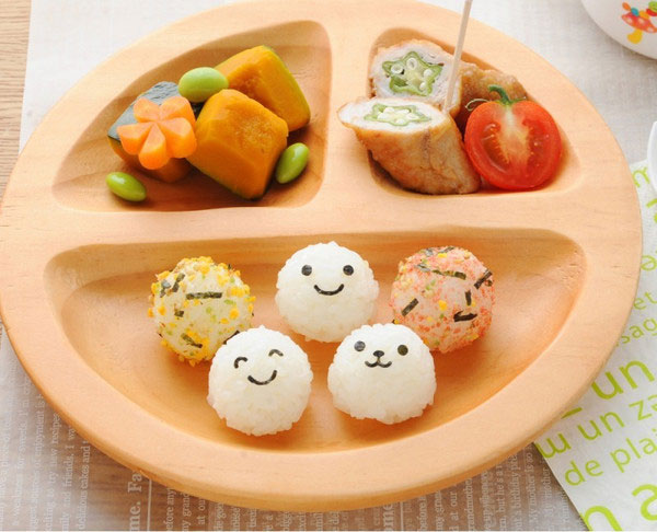 [ 베바미 ] 일본 수입 주방용품 미니 유아 어린이 집 주먹밥 오니기리 김밥 모양 틀 메이커 소풍 용 예쁜 도시락 만들기 꾸미기 소품... 