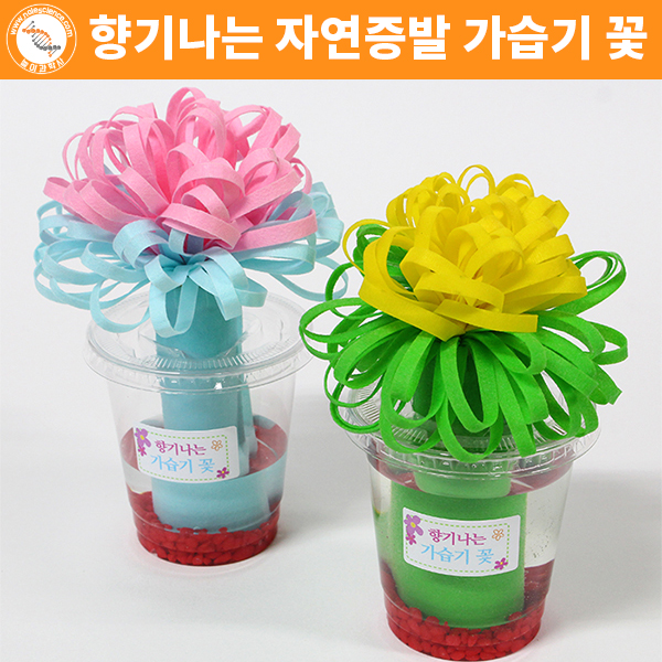 향기나는 자연 증발 가습기꽃(5인세트)/과학키트 : 놀이과학사
