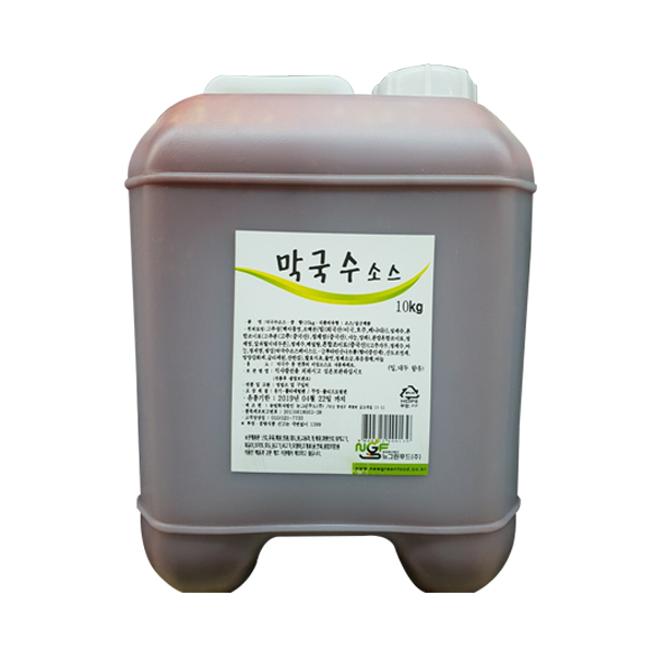 뉴그린푸드 뉴그린 막국수 소스 10kg/ 양념장/ 쟁반막국수 : 통큰식자재마트