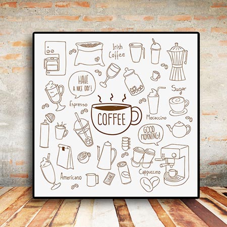 coffee-02-20 우리집 카페 인테리어 소품 카페액자 시리즈02 : 디자인바운스