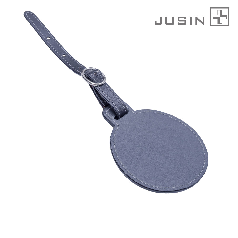[주신] 네임텍 SA5HC02000 소가죽 네임태그 원형 : JUSIN주신