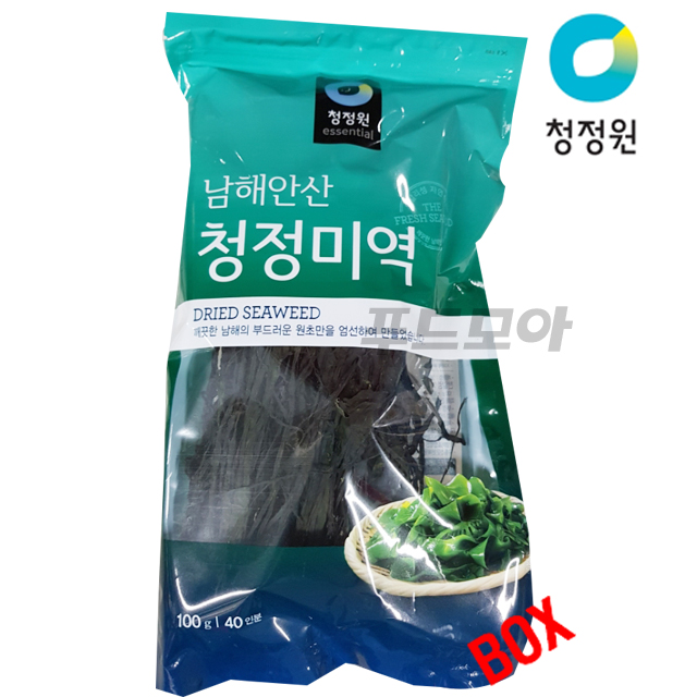 청정원 남해안산 청정미역 100gX24개 / 건미역 : 푸드모아