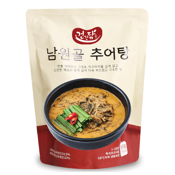 (전통방식 수작업) 영양만점 국내산보양식 남원골 추어탕 : 건강 담은