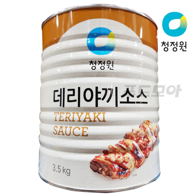 청정원 데리야끼소스 3.5kg / 대상 : 푸드모아