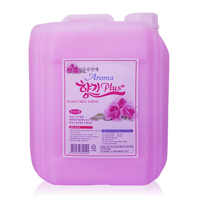 [맑은나라]대용량 섬유유연제 향기플러스 업소용 말통 13kg : 맑은나라