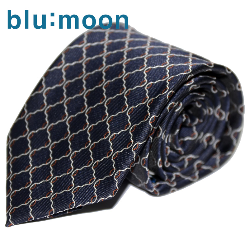 [blu:moon] 블루문넥타이 - 네일 네이비 8cm : THOMAS VAILEY