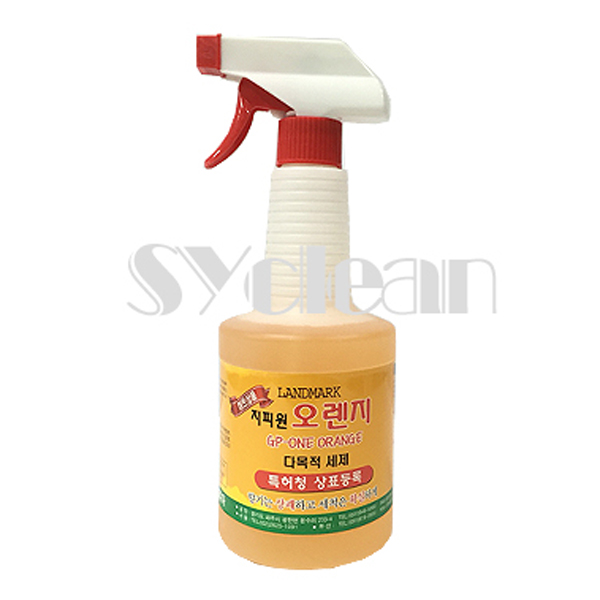 지피원오렌지 600ml 다목적세제 찌든때 기름때제거 오렌지향세제 : 에스와이크린