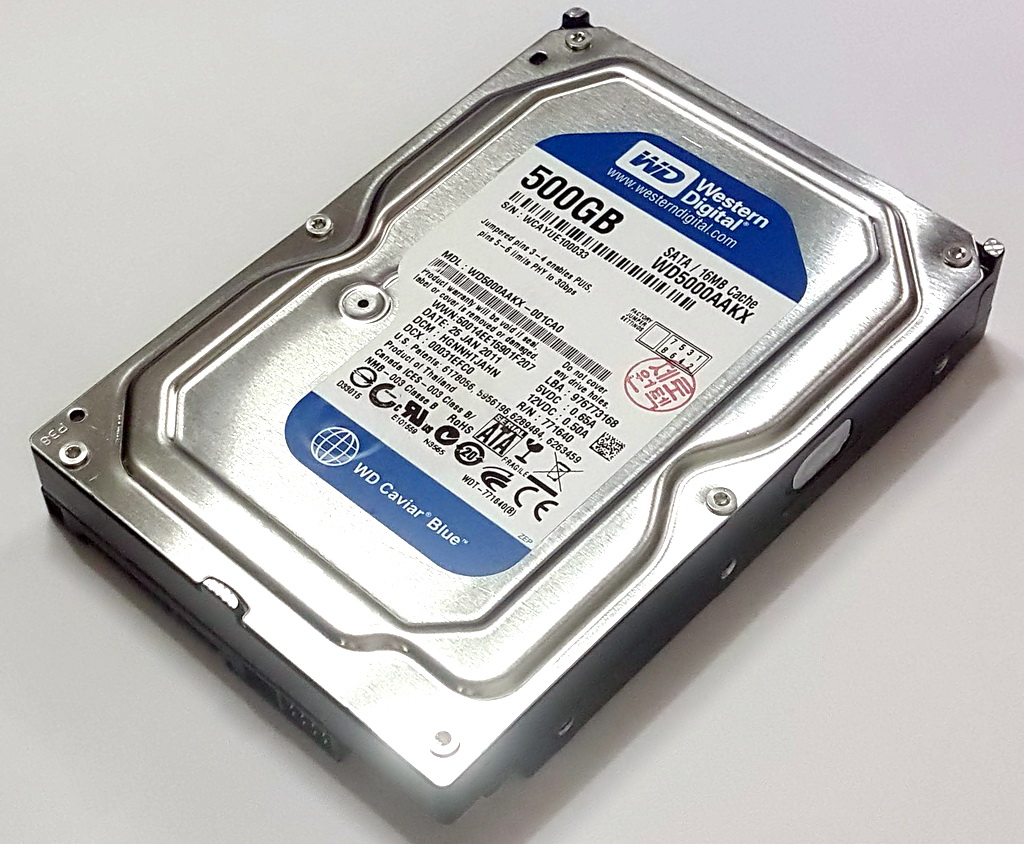 500G HDD SATA 3.5인치 (옵션없는 정가) : 제로원텍