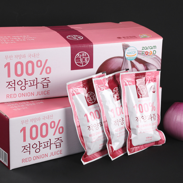 무안 자색 빨간양파즙 100ml X 60포 : 자람푸드