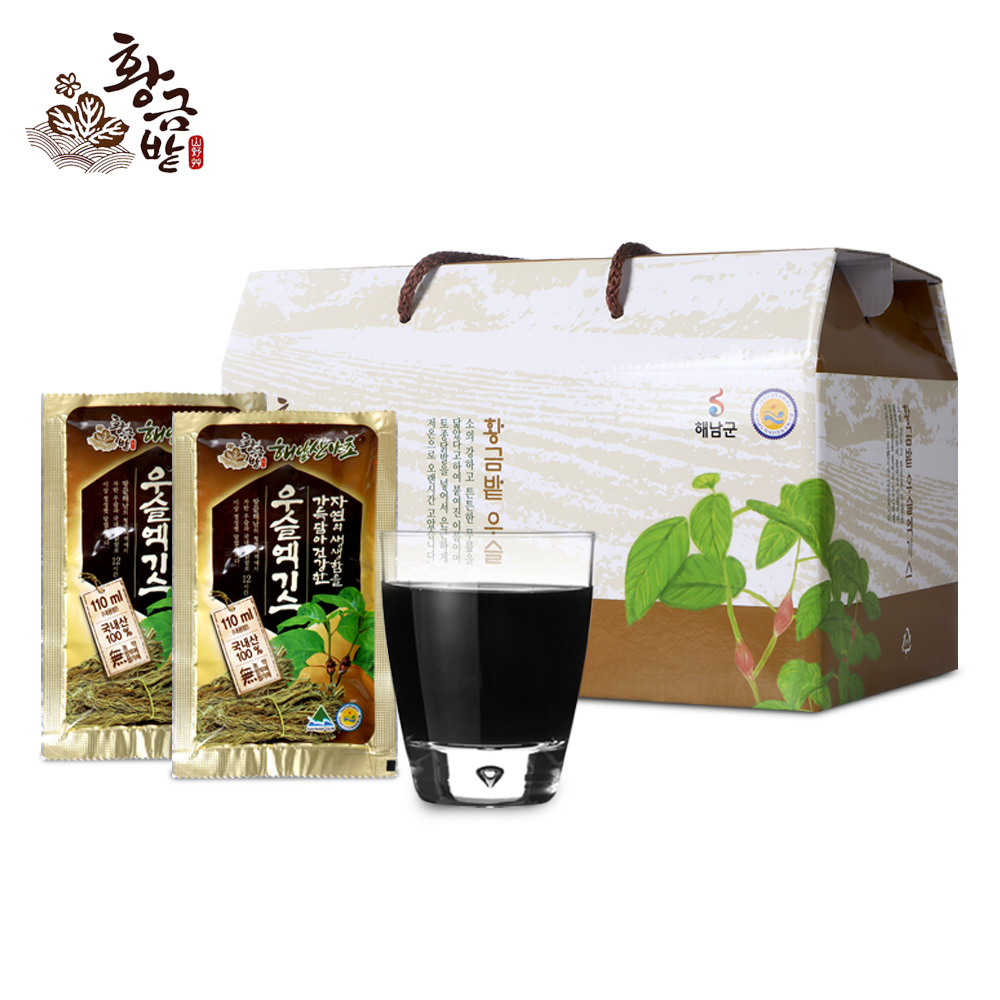 황금밭 국내산  닭발우슬즙 110ml x 30팩 : 황금밭영농조합법인