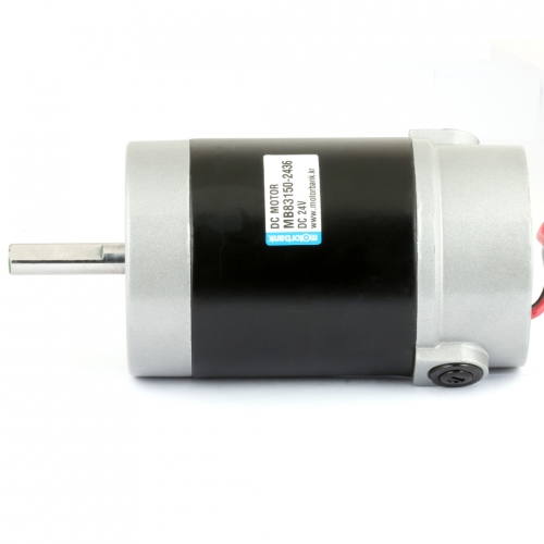 모터뱅크 DC모터 MB88150 88파이 DC24V 3,600rpm 300W 고출력 : 모터뱅크