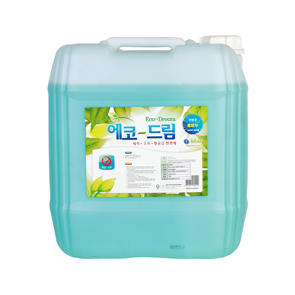 토일러/세척/소독/에코드림 액상물비누 18L : Happymart