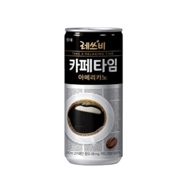 (GS25)레쓰비)카페타임아메리카노240ML : GS25