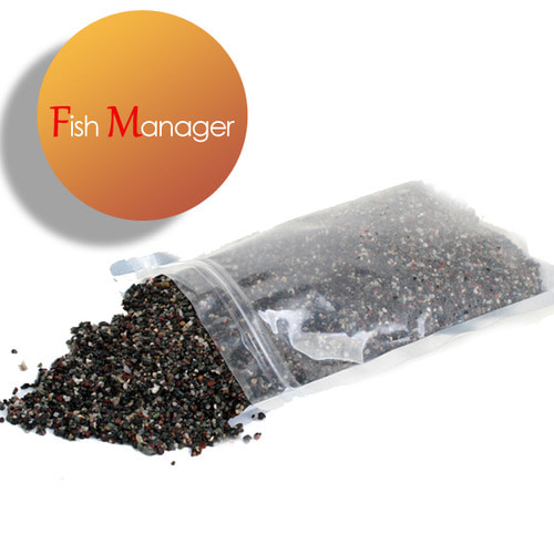 [피쉬매니저] 흑사 3~5 mm 1포 (약2kg) : 수아쿠아펫
