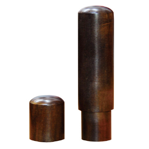 벽조목 법인도장 민자형 뚜껑 15x80mm