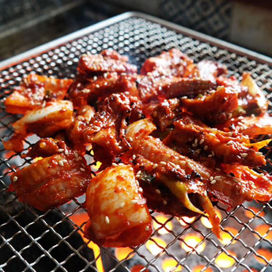 부산자갈치 아지매 양념되어 바로 조리해서 먹는 주순자 맛꼼장어 600g : 맛딜