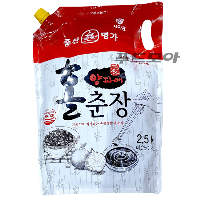 중찬명가 양파애 홀춘장 2.5kg / 영화식품 : 푸드모아